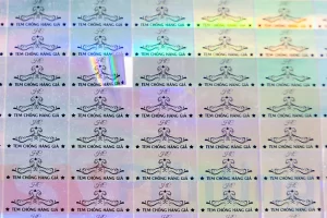 Tem decal dán 7 màu