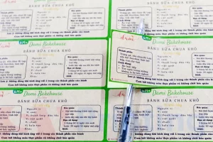 Tem nhãn giấy kraft